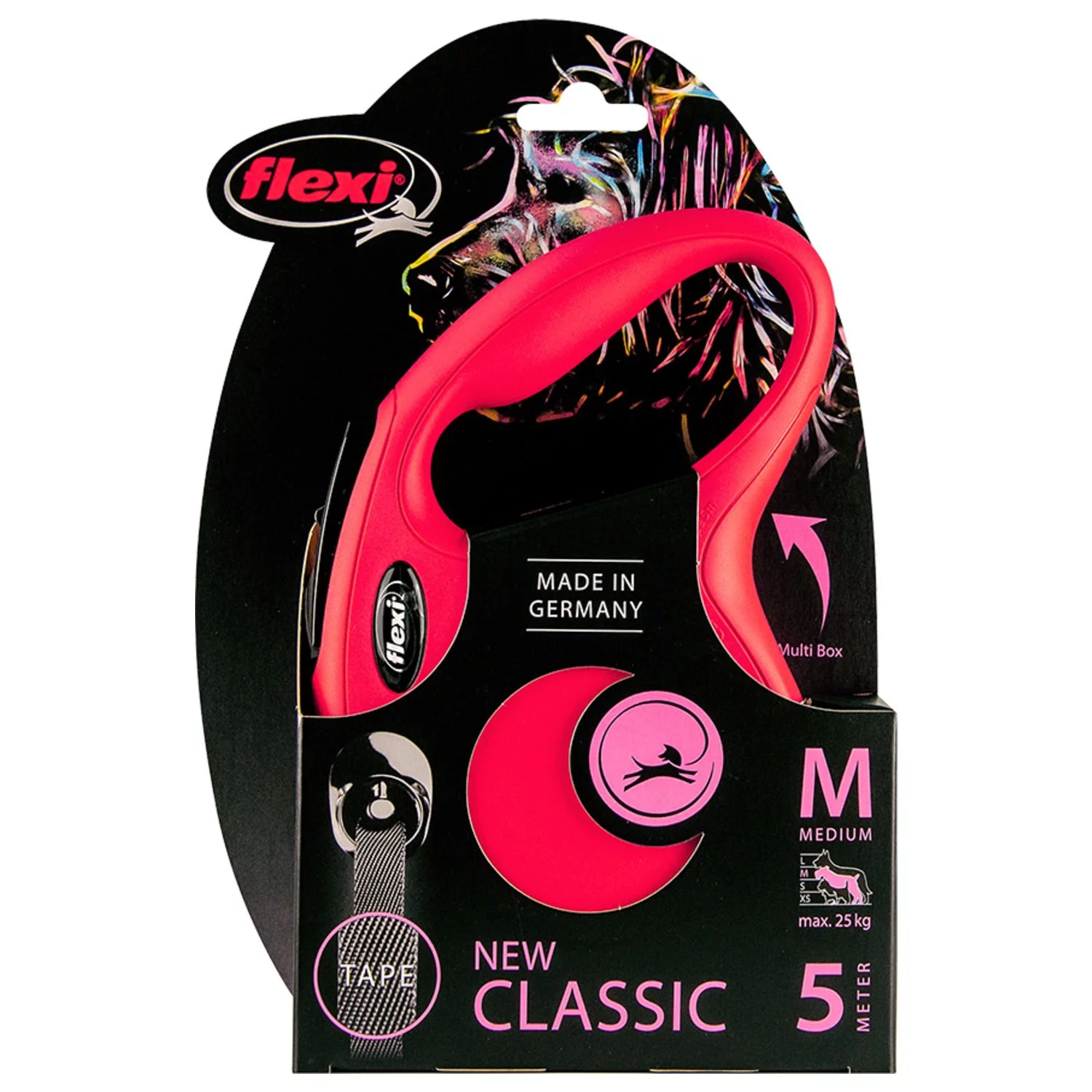 Flexi Rollijn New Classic Tape Medium 5 M - Hondenriem 5 Flexi Rollijn New Classic Tape Medium 5 M - Hondenriem - Afbeelding 5