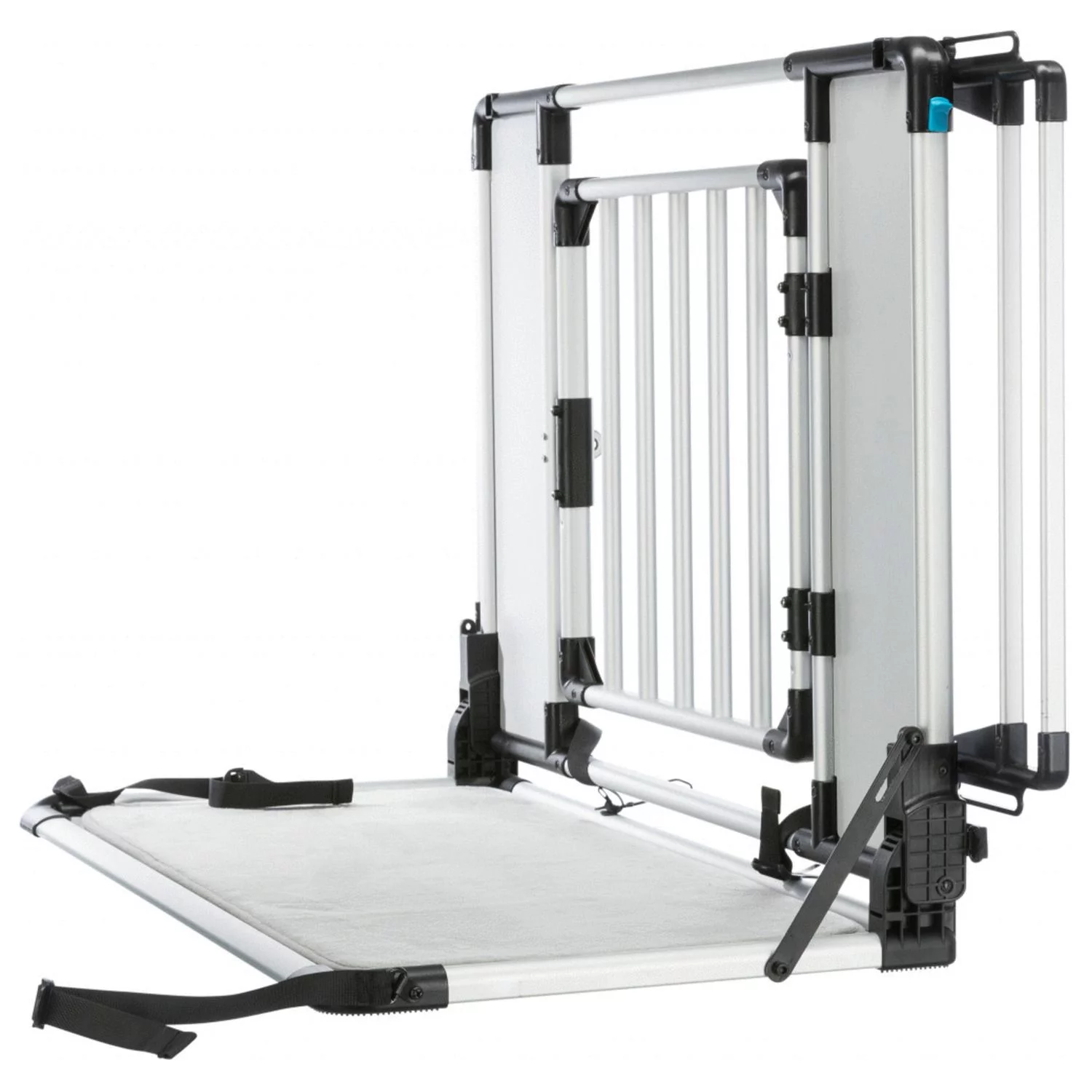 Trixie Autorek Universeel - Hondenautoaccessoire - 94-114x69 Cm Zilver Zwart 3 Trixie Autorek Universeel - Hondenautoaccessoire - 94-114x69 Cm Zilver Zwart - Afbeelding 3