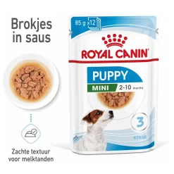 Royal Canin Mini Natvoer - Puppy-Hondenvoer - 12x85 G -Dierbenodigdheden-Honden 6793 10024476 3