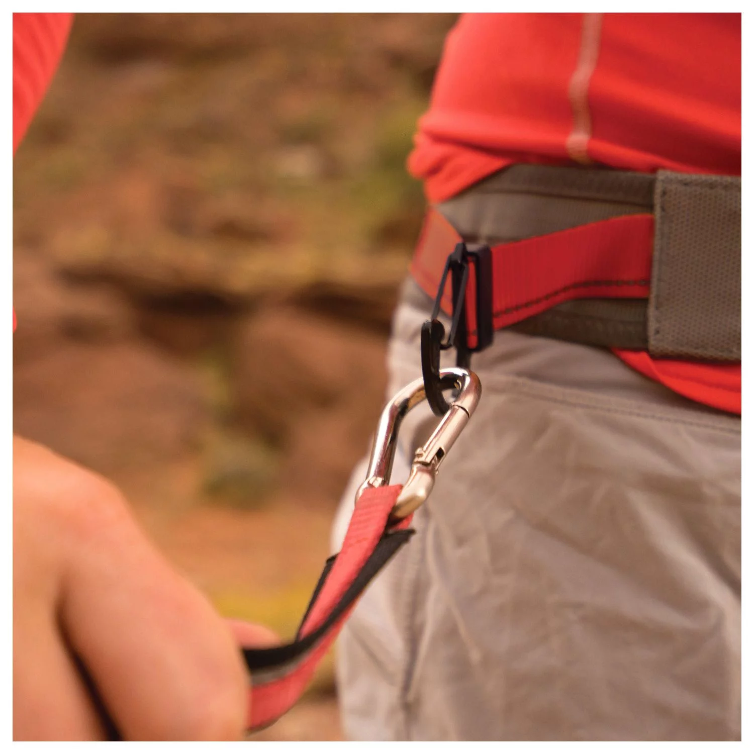 Kurgo K9 Excusion Running Belt - Hondenheupgordel - Grijs Rood 8 Kurgo K9 Excusion Running Belt - Hondenheupgordel - Grijs Rood - Afbeelding 8