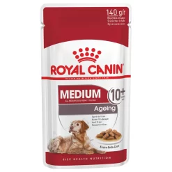 Royal Canin Medium Ageing 10+ Natvoer - Hondenvoer - 10x140 G