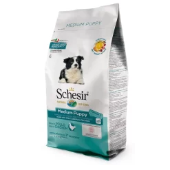 Schesir Medium Puppy Kip - Hondenvoer