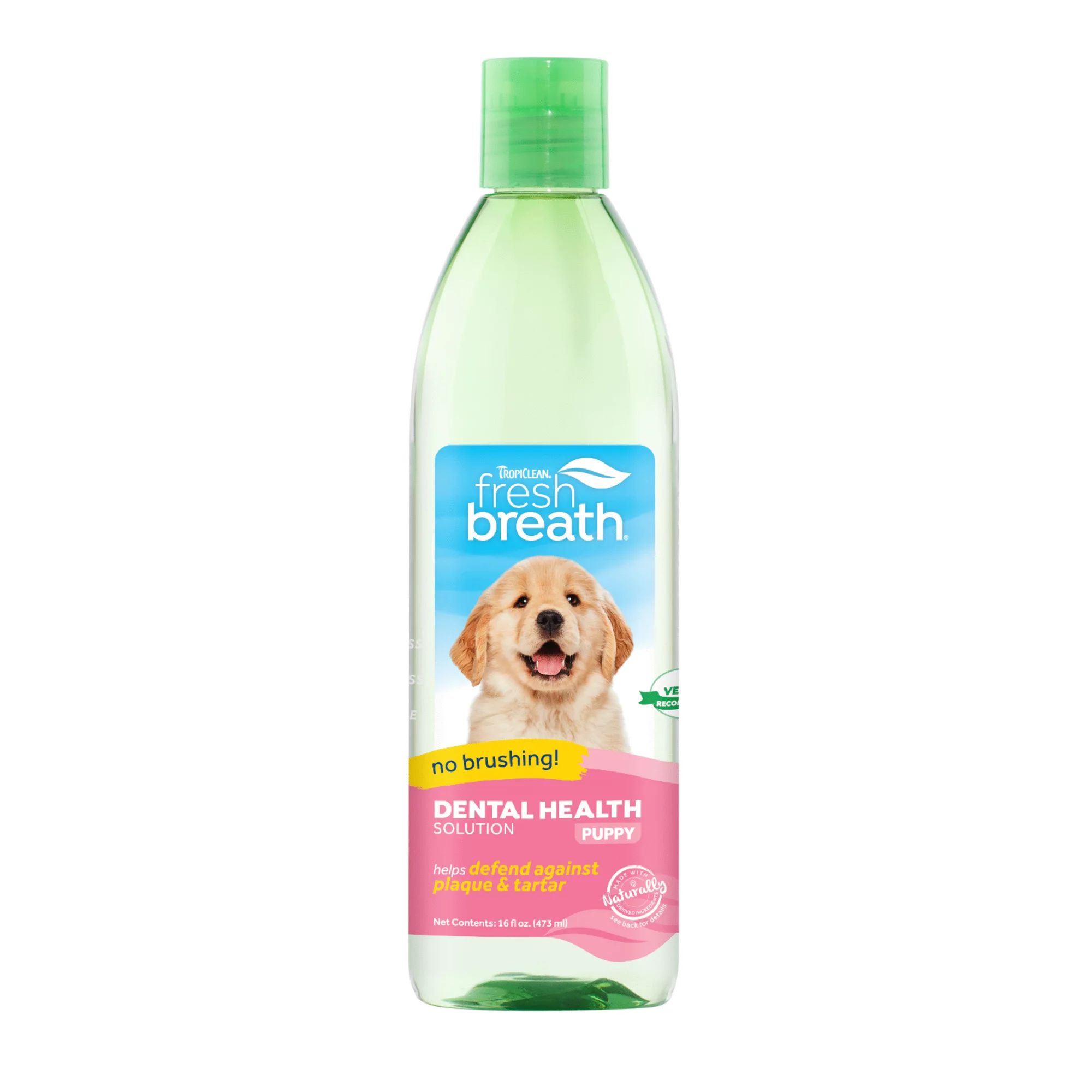 Tropiclean Fresh Breath Puppy Dental Health - Gebitsverzorging - 473 Ml 1 Tropiclean Fresh Breath Puppy Dental Health - Gebitsverzorging - 473 Ml