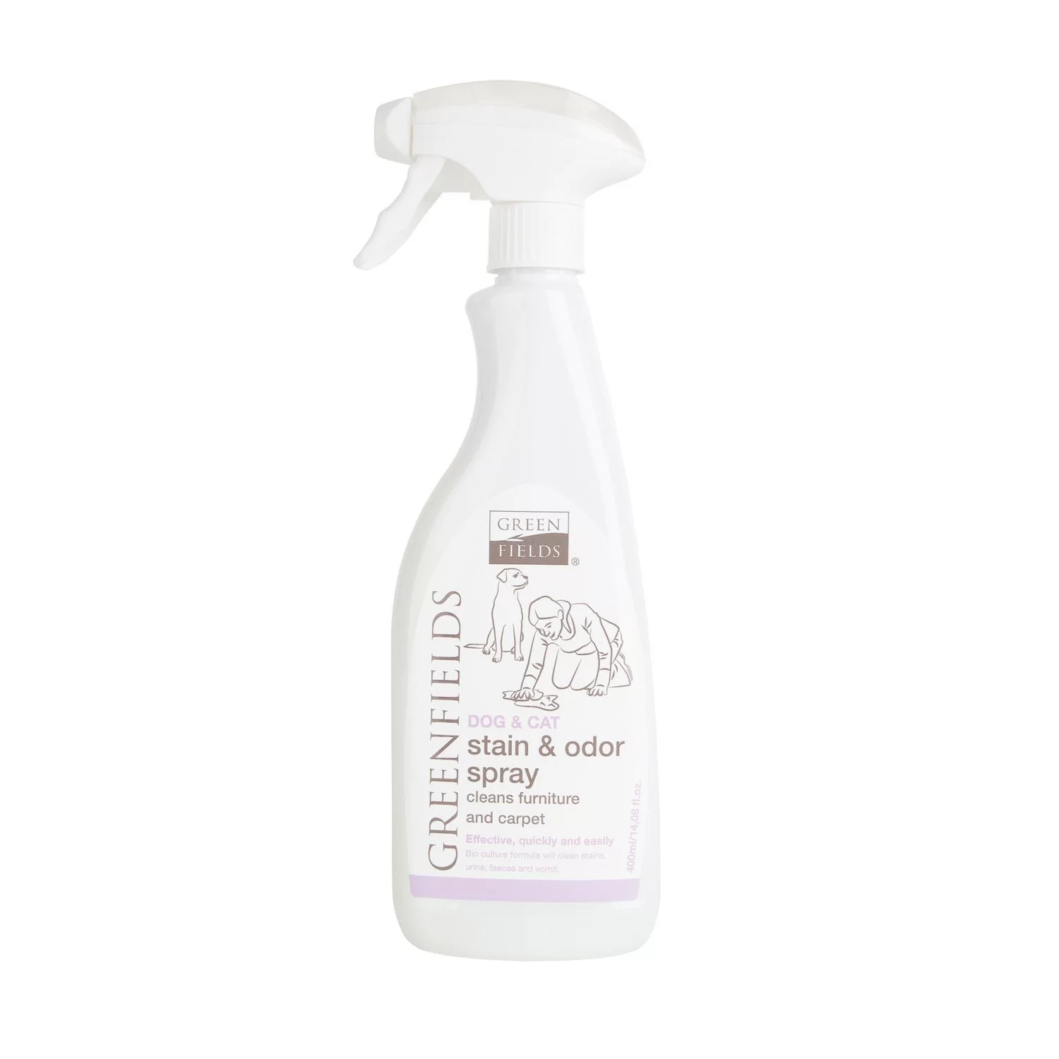 Greenfields Vlekverwijderingsspray - Hondenzindelijkstraining - 400 Ml 1 Greenfields Vlekverwijderingsspray - Hondenzindelijkstraining - 400 Ml