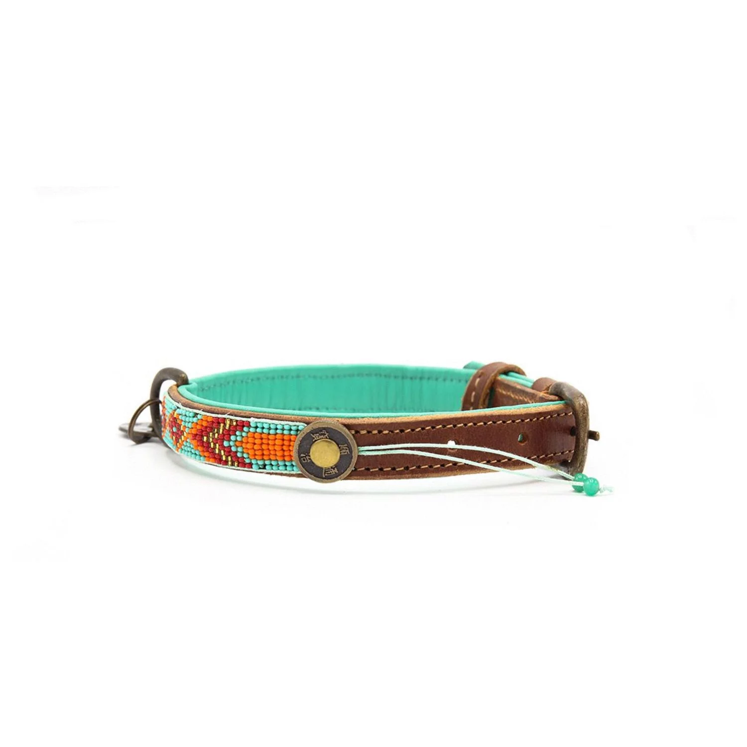 Dwam Halsband Paddy Lee Turquoise - Hondenhalsband 2 Dwam Halsband Paddy Lee Turquoise - Hondenhalsband - Afbeelding 2