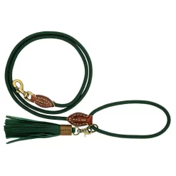 Dwam Looplijn Bowie Touw Groen - Hondenriem