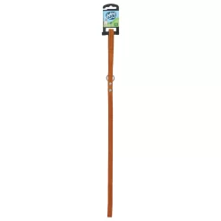 Adori Looplijn Vetleder Met Print - Hondenriem - 130x1.4 Cm Cognac S -Dierbenodigdheden-Honden 7232 30019735 5