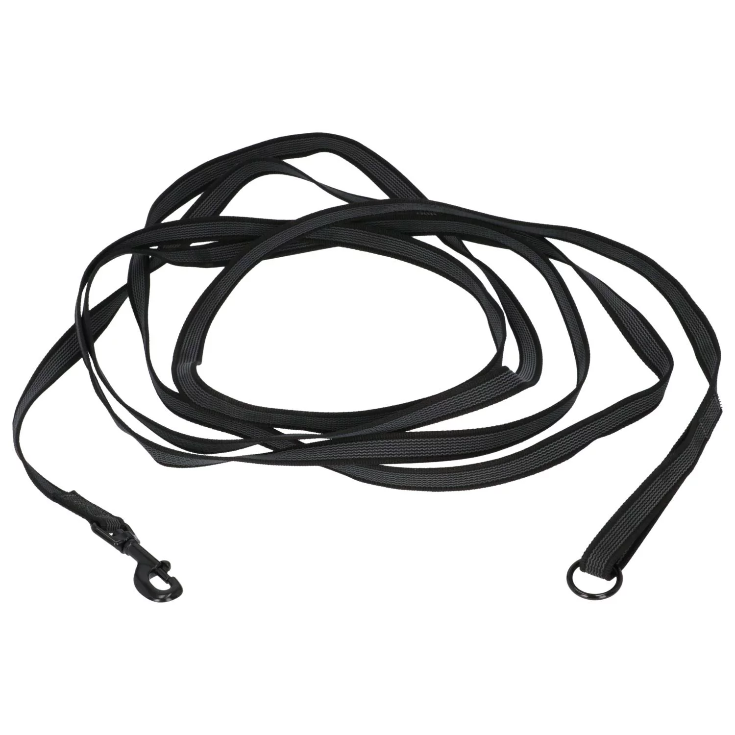 Adori Nylon Anti-Sliplijn Met Handvat - Hondenriem - 5mx2.0 Cm Zwart L 2 Adori Nylon Anti-Sliplijn Met Handvat - Hondenriem - 5mx2.0 Cm Zwart L - Afbeelding 2