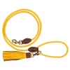 Dwam Looplijn Bibi Touw Oker - Hondenriem