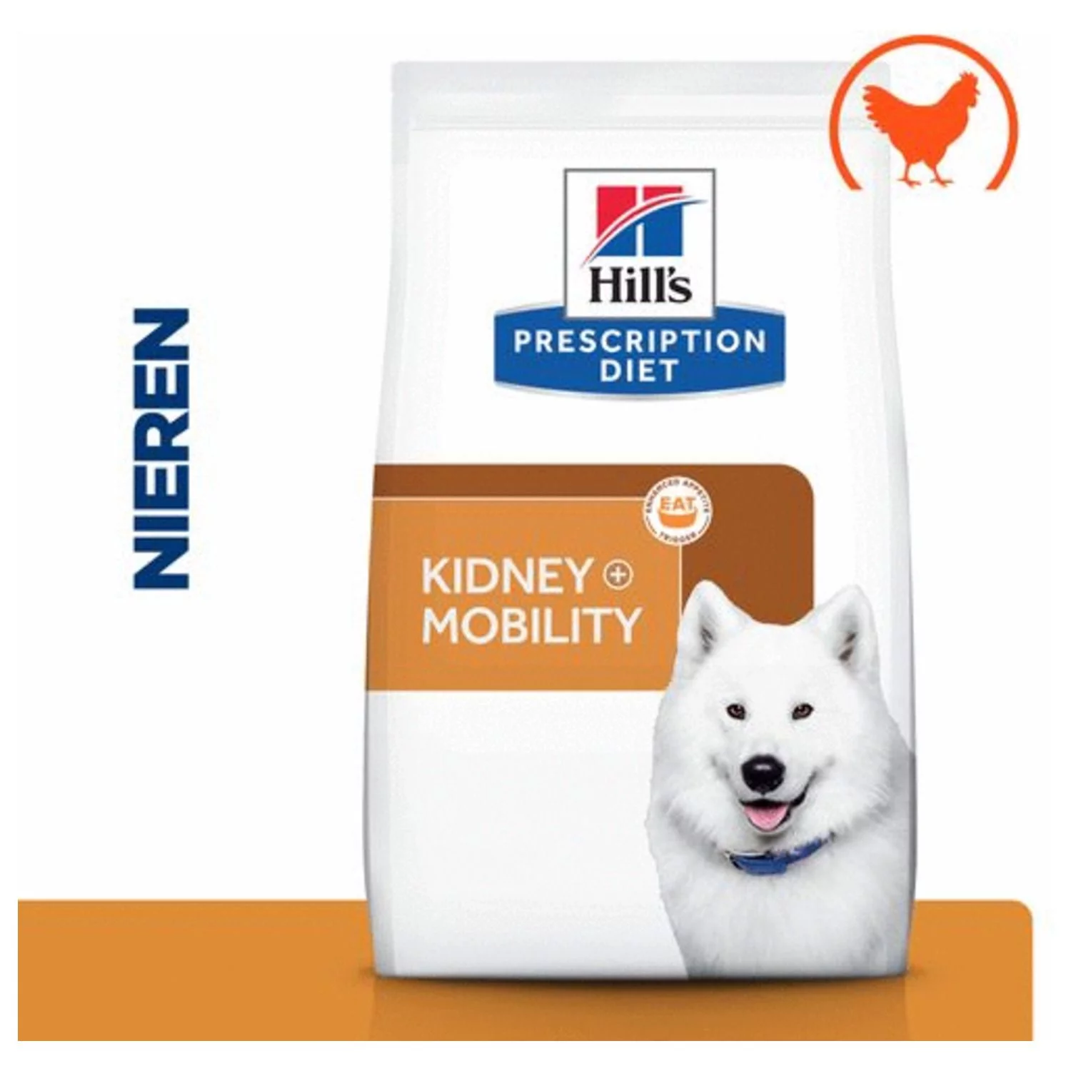 Hill's Prescription Diet K/D + Mobility - Kidney + Joint Care Zak Kip - Hondenvoer 2 Hill's Prescription Diet K/D + Mobility - Kidney + Joint Care Zak Kip - Hondenvoer - Afbeelding 2
