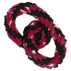 Kong Signature Rope Double Ring Tug - Hondenspeelgoed - Per Stuk