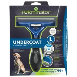 Furminator Hond Kort Haar - Hondenvachtkam - Blauw Large -Dierbenodigdheden-Honden 7339 10046230 4