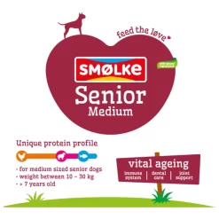 Smolke Senior Medium Kip&Lam&Vis - Hondenvoer -Dierbenodigdheden-Honden 7342 M 340519 3