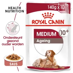 Royal Canin Medium Ageing 10+ Natvoer - Hondenvoer - 10x140 G 13 Royal Canin Medium Ageing 10+ Natvoer - Hondenvoer - 10x140 G -Dierbenodigdheden-Honden 7379 10024481 7