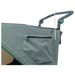 Trixie Fietskar - Hondenfietskar - 71x95x85/138 Cm Grijs Groen Tot 35 Kg Medium -Dierbenodigdheden-Honden 7400 30026872 5