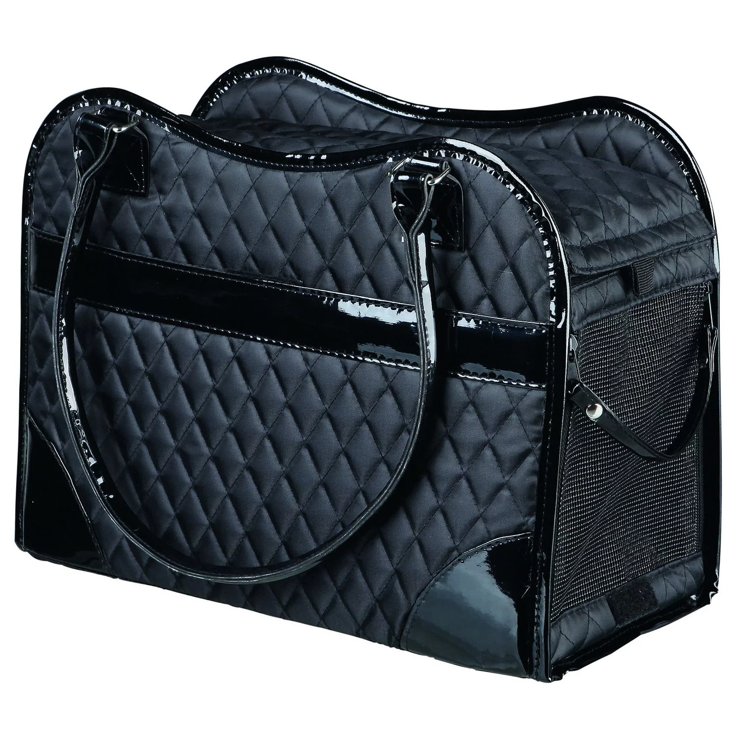 Trixie Tas Amina - Hondendraagtas - 18x29x37 Cm Zwart 1 Trixie Tas Amina - Hondendraagtas - 18x29x37 Cm Zwart