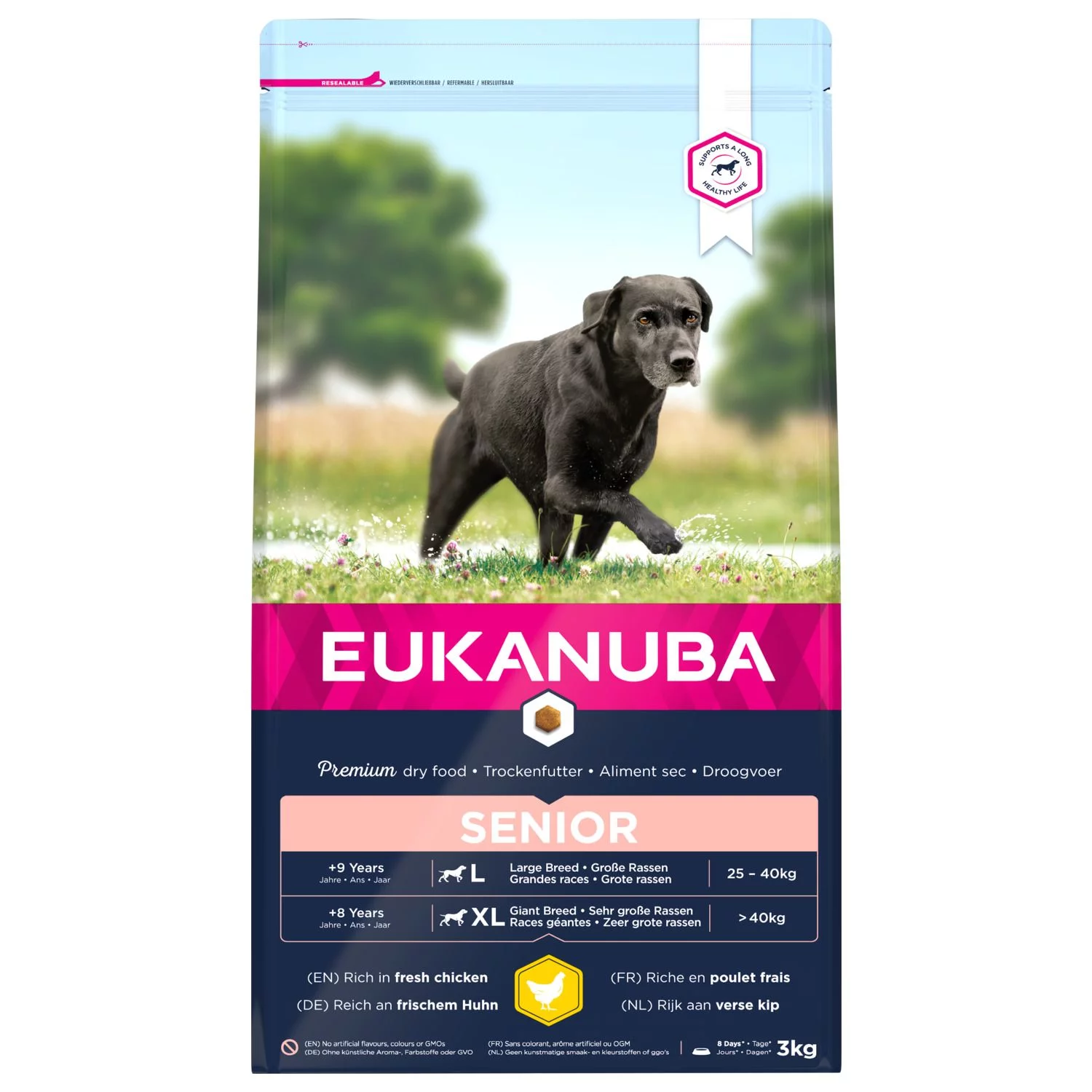 Eukanuba Caring Senior Large Breed Kip - Hondenvoer 1 Eukanuba Caring Senior Large Breed Kip - Hondenvoer
