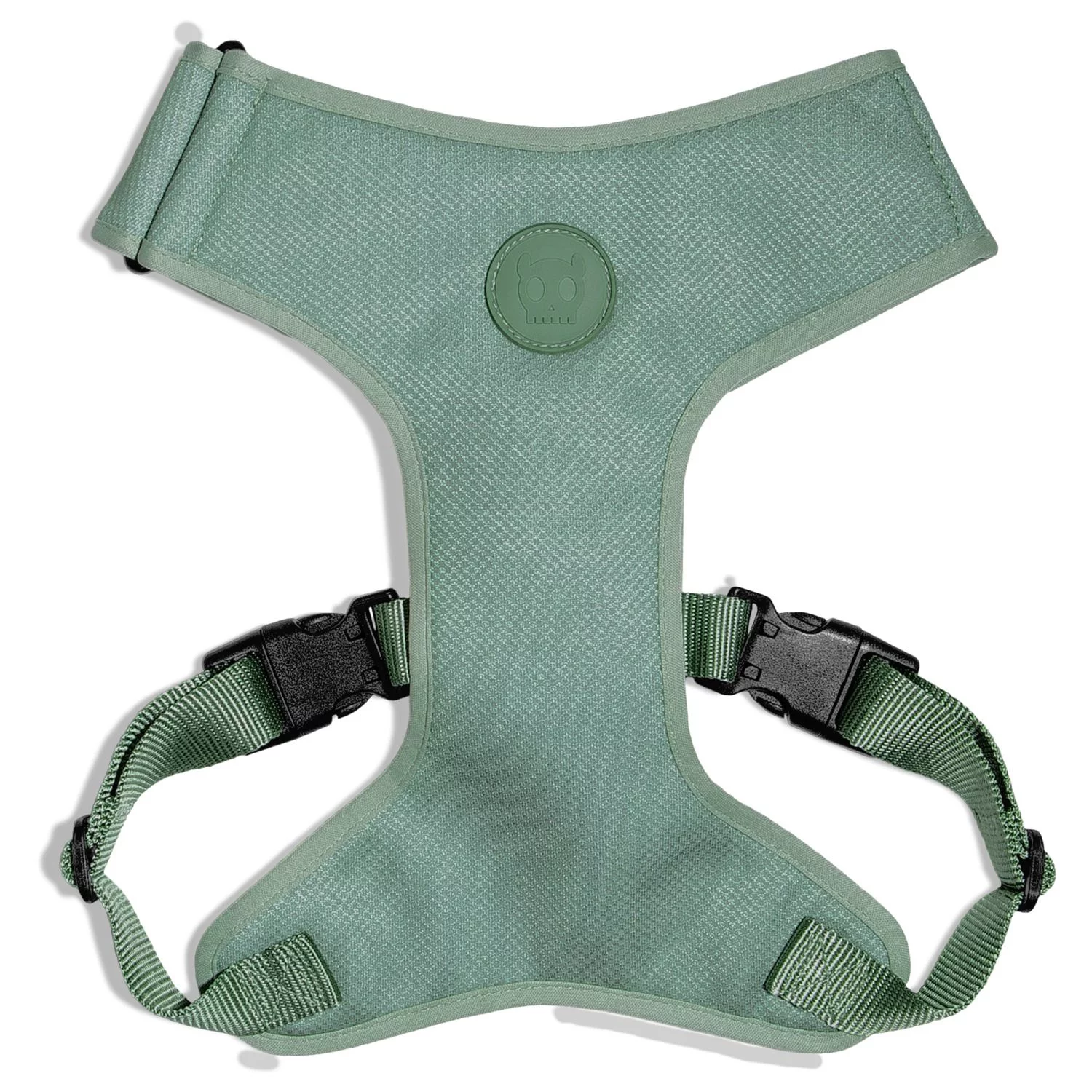 Zee.Dog Harnas Mesh Army-Green Mosgroen - Hondentuig 1 Zee.Dog Harnas Mesh Army-Green Mosgroen - Hondentuig