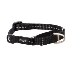 Rogz Utility Control Halsband Zwart - Hondenhalsband