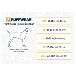 Ruffwear Front Range Harness Azure - Hondenharnas -Dierbenodigdheden-Honden 7585 M 30005633 9