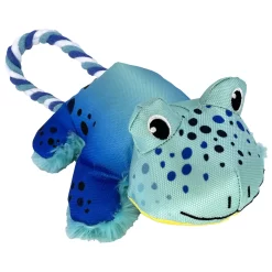 Kong Cozie Tuggz Frog - Hondenspeelgoed - Sm/M