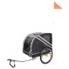 Adori Fietskar - Hondenfietskar - 125x75x95 Cm Grijs Zwart
