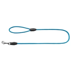 Hunter Looplijn Freestyle Nylon Rond Petrol - Hondenriem