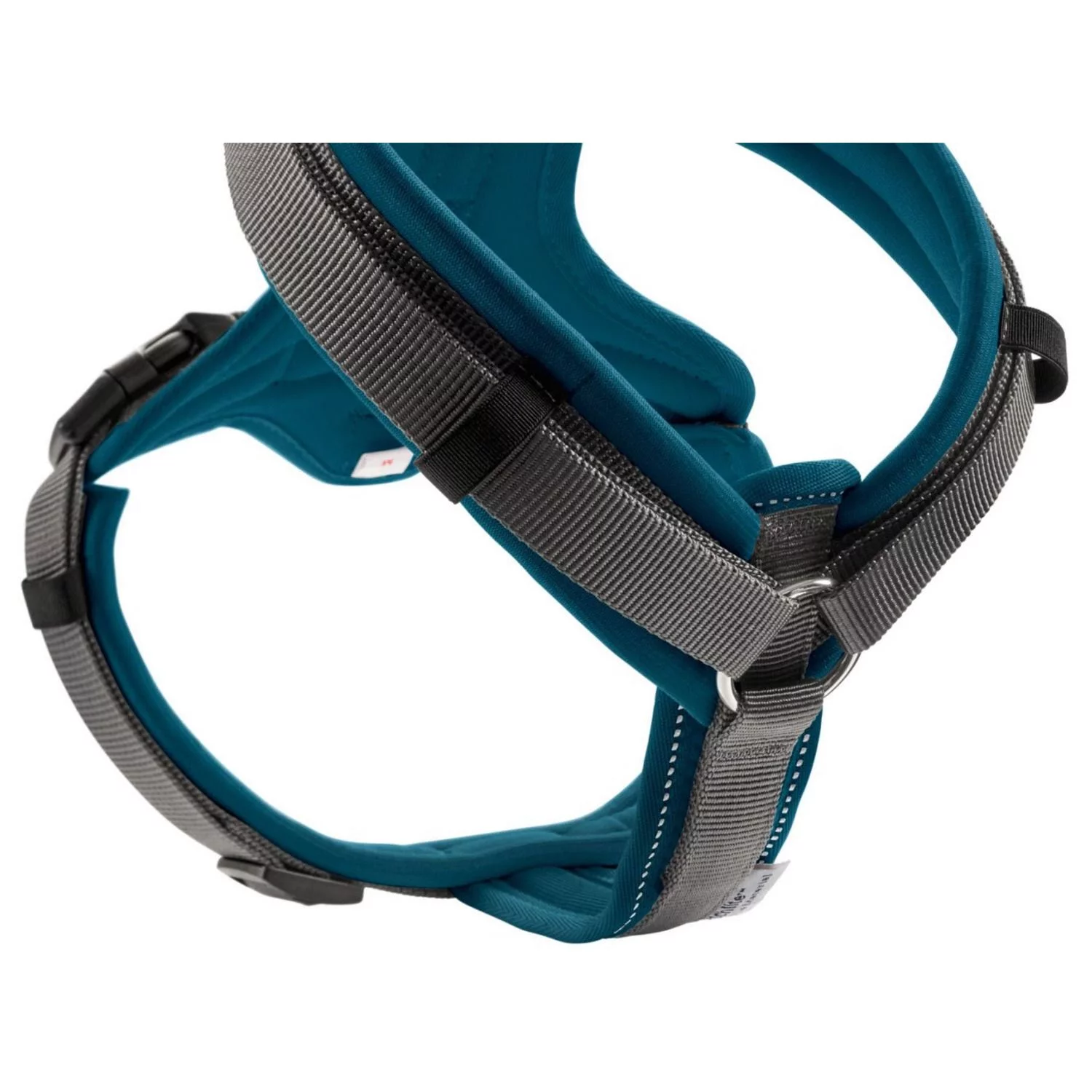 Hunter Harnas Maldon Petrol&Grijs - Hondentuig 3 Hunter Harnas Maldon Petrol&Grijs - Hondentuig - Afbeelding 3