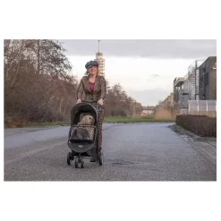 Innopet Honden Buggy Cheetah - Hondentrolley - 94x51x102 Cm 7.1 Kg Zwart Geel Bruin 12 Innopet Honden Buggy Cheetah - Hondentrolley - 94x51x102 Cm 7.1 Kg Zwart Geel Bruin -Dierbenodigdheden-Honden 7871 10049914 6