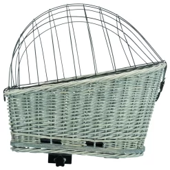 Trixie Fietsmand Voor Bagagedrager - Hondenfietsaccessoires - 35x49x55 Cm Grijs