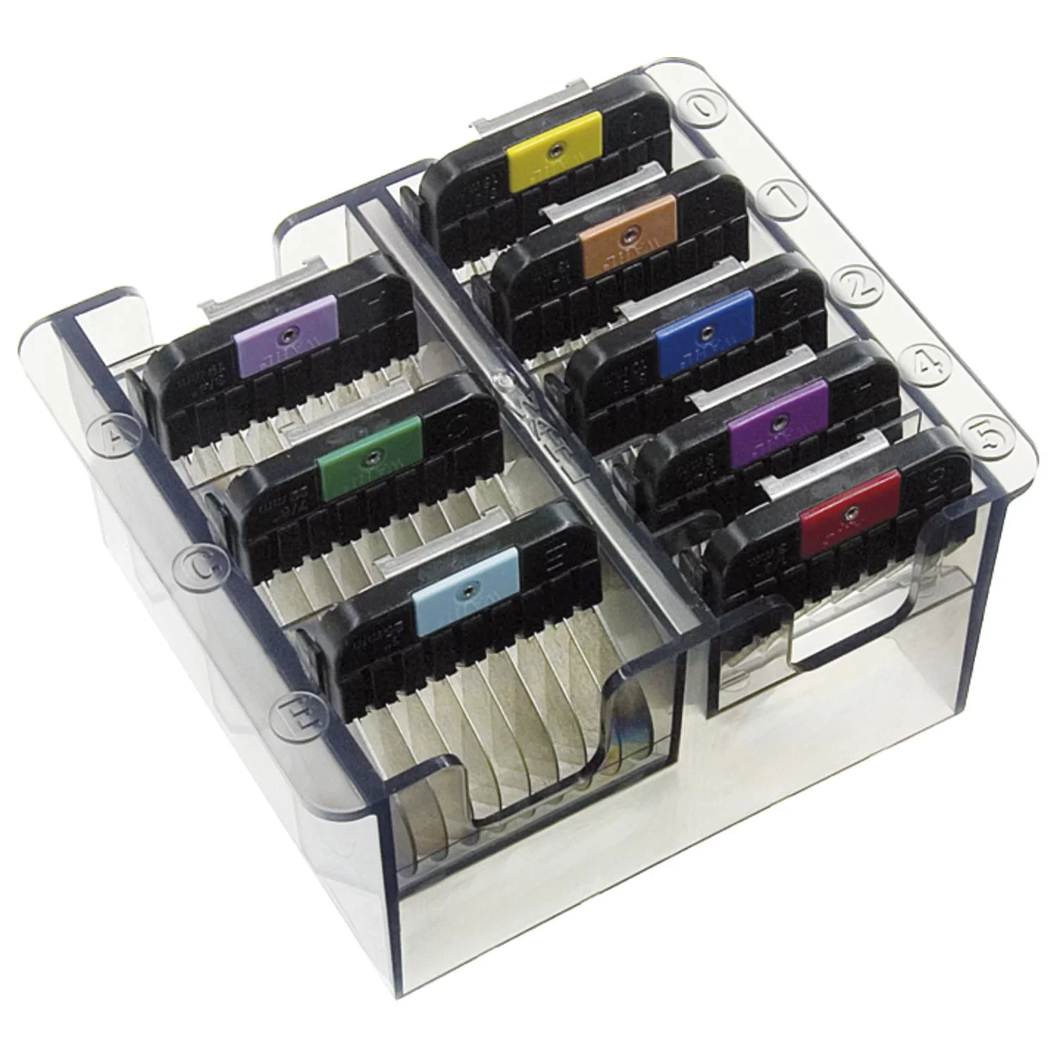 Moser Opzetkammen In Box - Tondeuse - 8 Stuks 1 Moser Opzetkammen In Box - Tondeuse - 8 Stuks