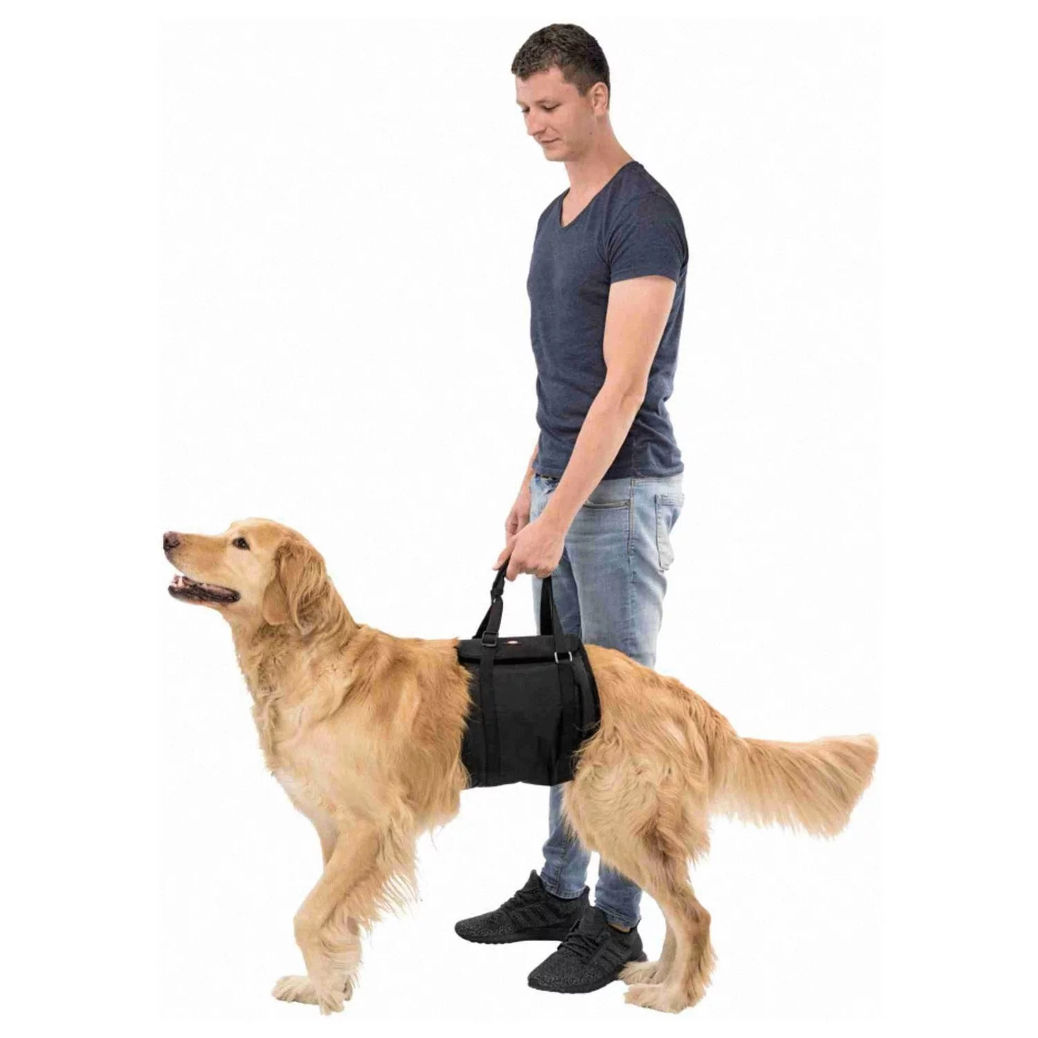 Trixie Tilhulp - Hondenhulpmiddelen - 85-95 Cm Zwart Xl 2 Trixie Tilhulp - Hondenhulpmiddelen - 85-95 Cm Zwart Xl - Afbeelding 2