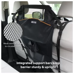 Kurgo Backseat Barrier - Hondenautoaccessoire - Zwart -Dierbenodigdheden-Honden 8022 30021337 4
