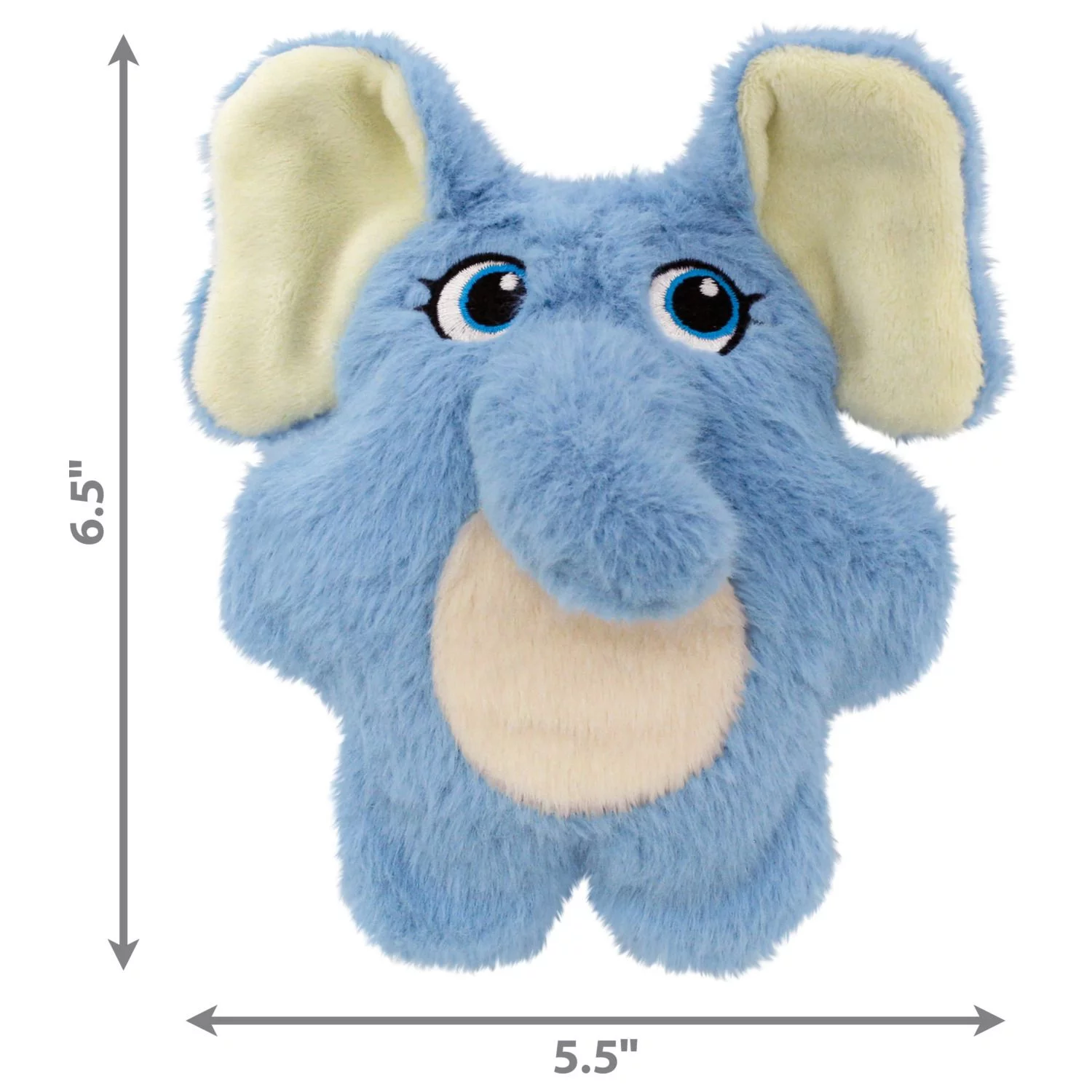 Kong Snuzzles Kiddos Elephant - Hondenspeelgoed - Sm 3 Kong Snuzzles Kiddos Elephant - Hondenspeelgoed - Sm - Afbeelding 3