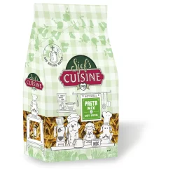 Yamipets Sjef's Cuisine Specials Pasta Mix - Hondenvoer - Pasta 2 Kg Groen Aanvullend Voer