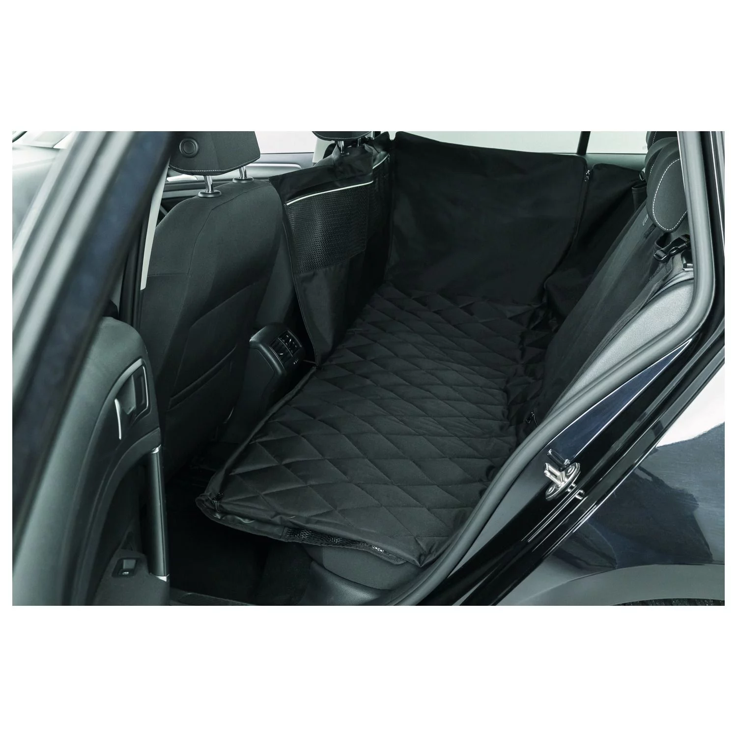 Trixie Autobeschermdeken - Hondenautoaccessoire - 1.55x1.30 M Zwart 5 Trixie Autobeschermdeken - Hondenautoaccessoire - 1.55x1.30 M Zwart - Afbeelding 5