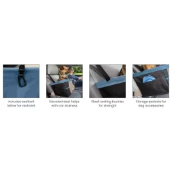 Kurgo Rover Booster Seat - Hondenautoaccessoire - Zwart Beige Tot 13.6 Kg 7 Kurgo Rover Booster Seat - Hondenautoaccessoire - Zwart Beige Tot 13.6 Kg -Dierbenodigdheden-Honden 8130 30021331 3