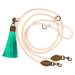 Dwam Trainingslijn Jade Touw Turquoise - Hondenriem