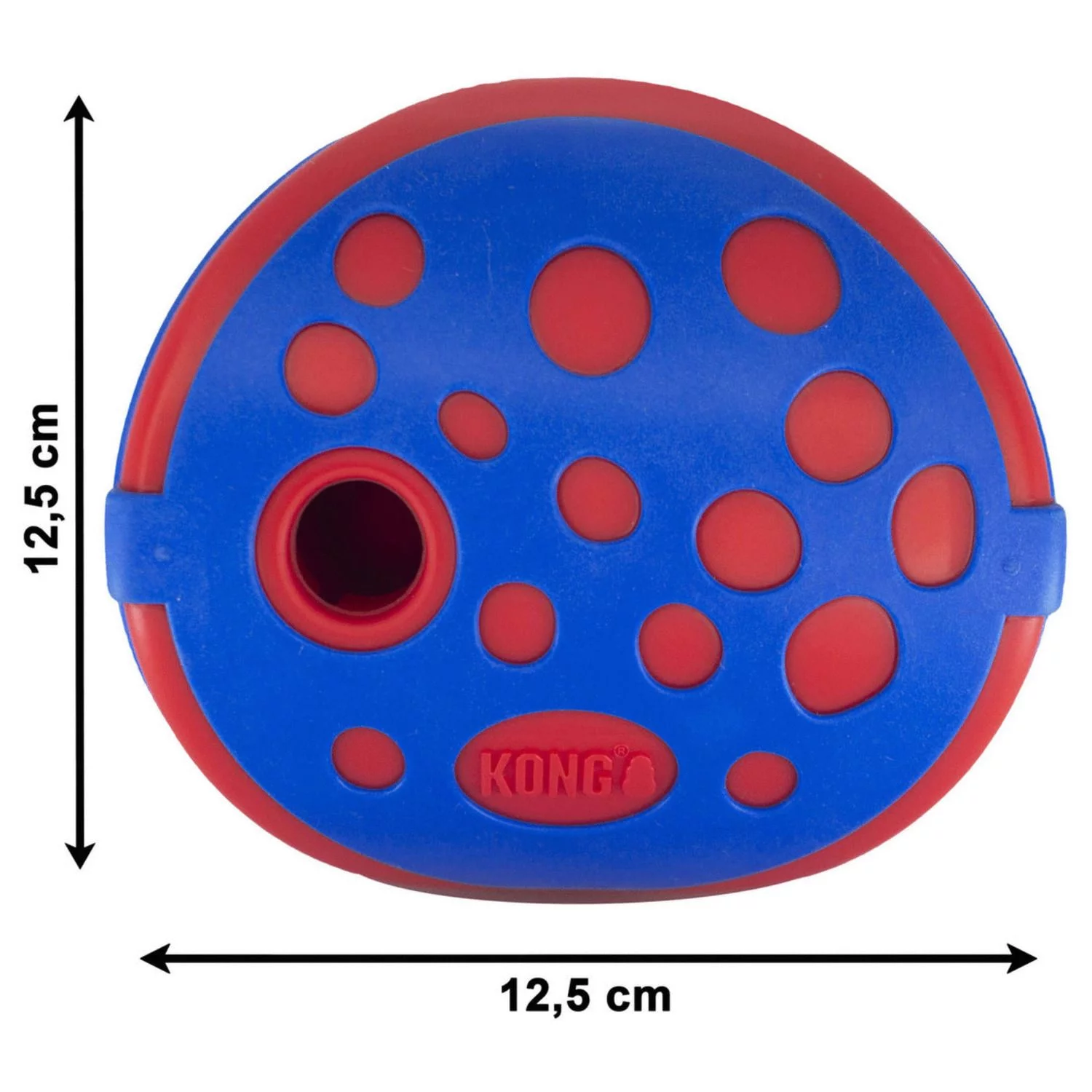 Kong Rewards Wally - Hondenspeelgoed - 12.5x12.5x12.5 Cm Rood Blauw M/L 2 Kong Rewards Wally - Hondenspeelgoed - 12.5x12.5x12.5 Cm Rood Blauw M/L - Afbeelding 2