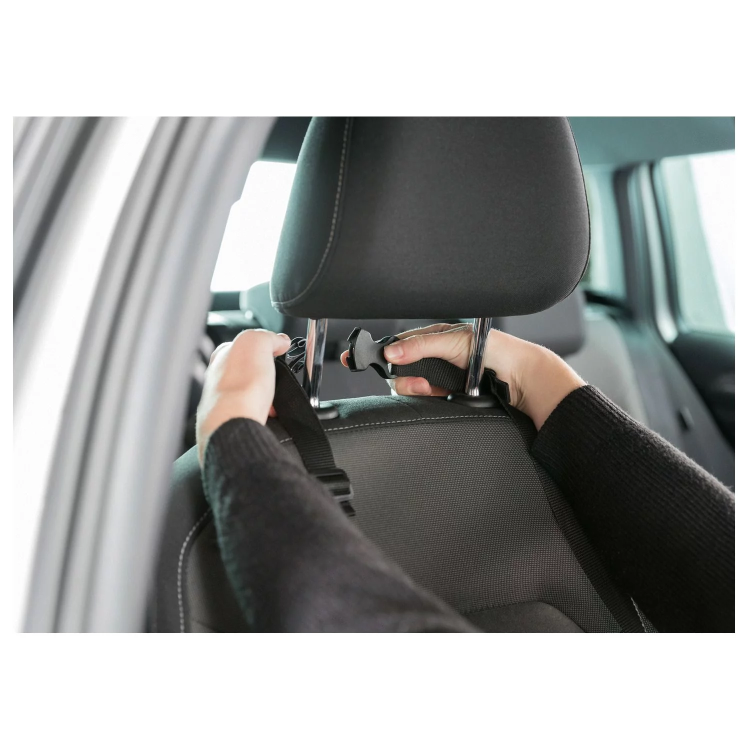 Trixie Autostoel - Hondenautoaccessoire - Zwart 4 Trixie Autostoel - Hondenautoaccessoire - Zwart - Afbeelding 4