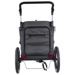 Trixie Fietskar Opvouwbaar - Hondenfietskar - 63x95x90/132 Cm Grijs Zwart Tot 22 Kg Medium -Dierbenodigdheden-Honden 8283 10049295 7