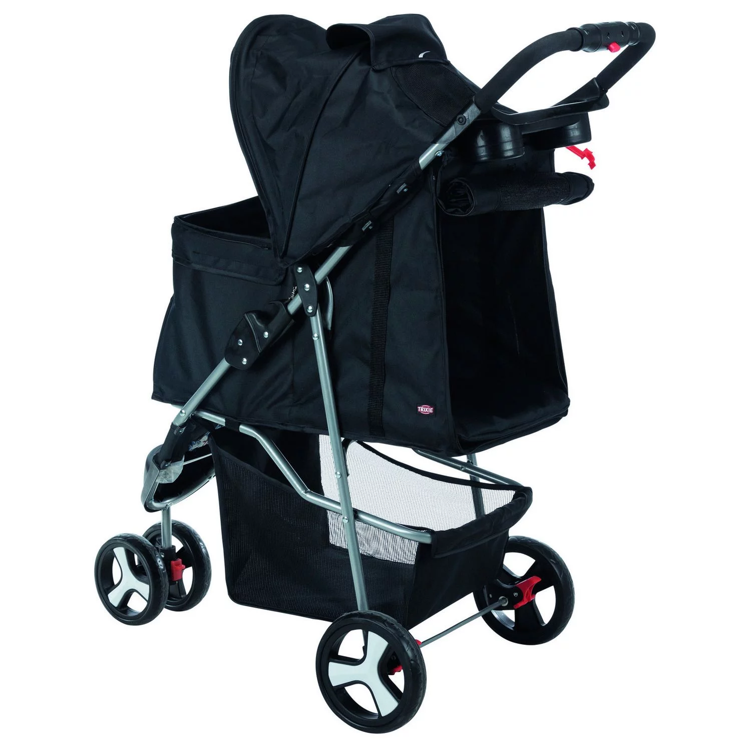 Trixie Hondenbuggy - Hondentrolley - 47x100x80 Cm Zwart 6 Trixie Hondenbuggy - Hondentrolley - 47x100x80 Cm Zwart - Afbeelding 6
