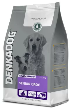 Denkadog Senior Croc - Hondenvoer