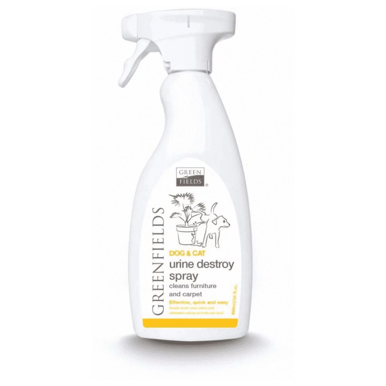 Greenfields Urine Geur En Vlekwijderaar Spray - Hondenzindelijkstraining - 400 Ml 1 Greenfields Urine Geur En Vlekwijderaar Spray - Hondenzindelijkstraining - 400 Ml