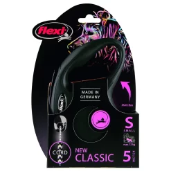 Flexi Rollijn Classic Koord S Zwart - Hondenriem -Dierbenodigdheden-Honden 8520 M 940312 5