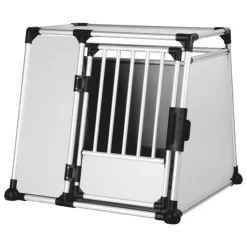 Trixie Vervoersbox Auto - Autohondenbench - 94x87x93 Cm Lichtgrijs Xl