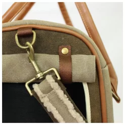 Happy-House Tas Dakota - Hondendraagtas - 40x20x30 Cm Bruin Beige Creme -Dierbenodigdheden-Honden 8756 940552 6