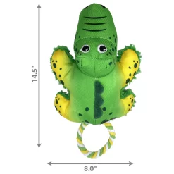 Kong Cozie Tuggz Alligator - Hondenspeelgoed - M/L -Dierbenodigdheden-Honden 8809 30026402 3