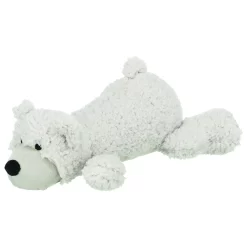 Trixie Be Eco Beer Elroy - Hondenspeelgoed - 42 Cm Wit