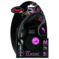 Flexi Rollijn Classic Koord M Zwart - Hondenriem -Dierbenodigdheden-Honden 8852 M 940315 5